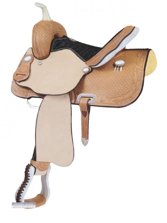 13inch Billy Cook Feather Junior Barrel Saddle 291269