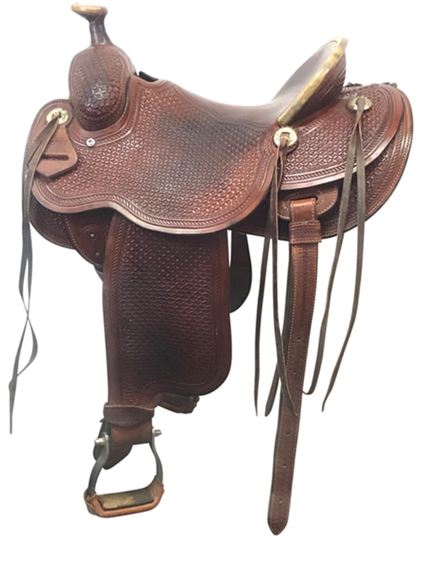 14.5 Used Trent Ward Wide Ranch Saddle