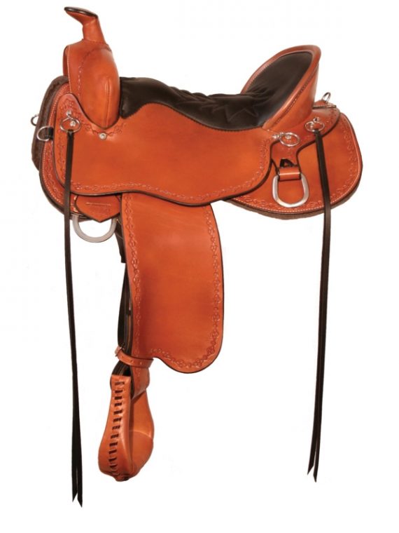 14.5inch to 18.5inch Tucker Black Mountain Gaited Saddle 261