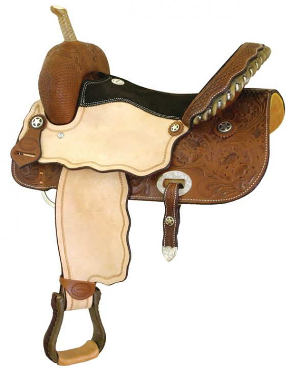 14inch to 16inch Billy Cook Runnin Tres Aces Barrel Saddle 291209