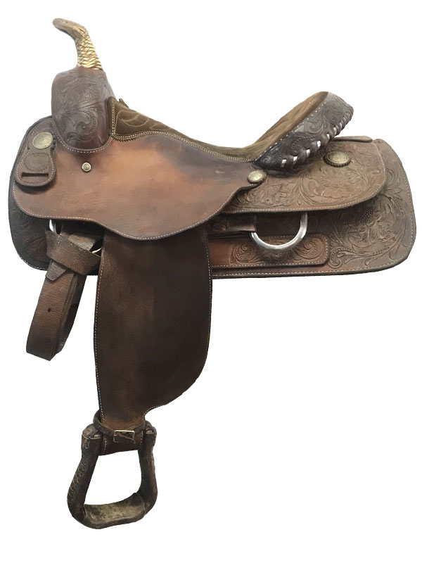 15.5inch Used Billy Cook Wide Barrel Racer 8555