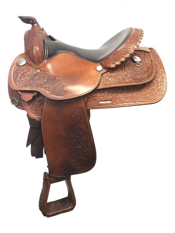 15.5inch Used Circle Y Medium Park and Trail Saddle 3106