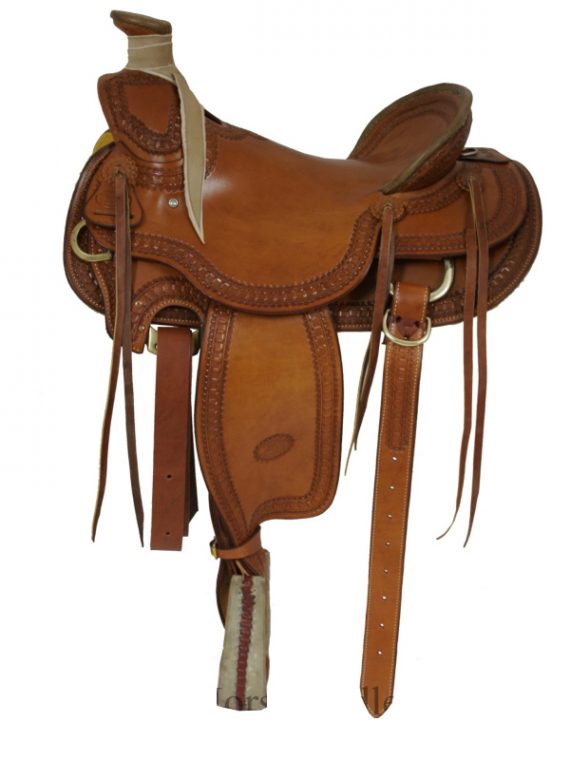 15.5inch_ 16inch Billy Cook Wade Ranch Mule Saddle 2285