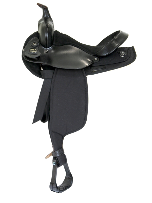 15inch 16inch Fabtron Black Suede Seat Cordura Saddle 7101 7105