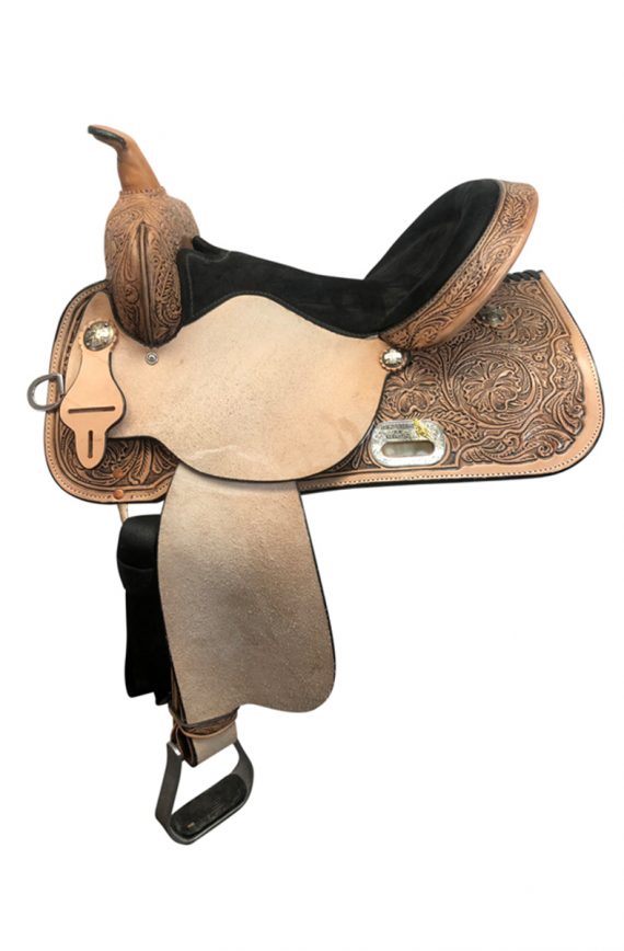 15inch High Horse by Circle Y The Proven Mansfield Wide Barrel Saddle 6221_ Floor Model