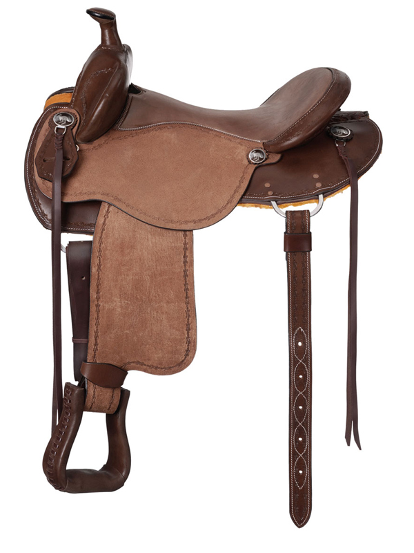 15inch to 17inch King Series Brisbane Roughout Trail Saddle 172