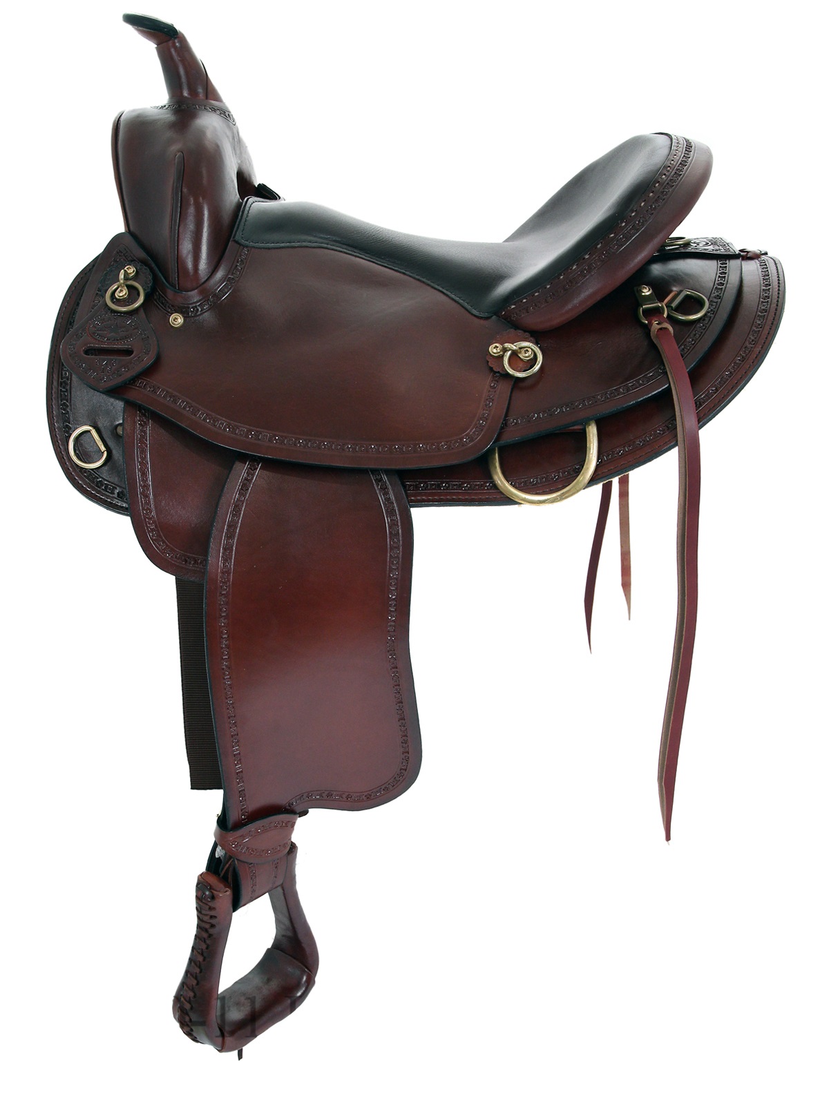 16inch 17inch Big Horn Texas Best Hill Country Mule Trail II Saddle