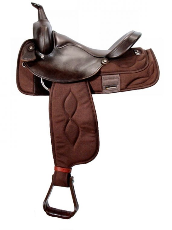 16inch Big Horn Extra Wide Trail Saddle 306