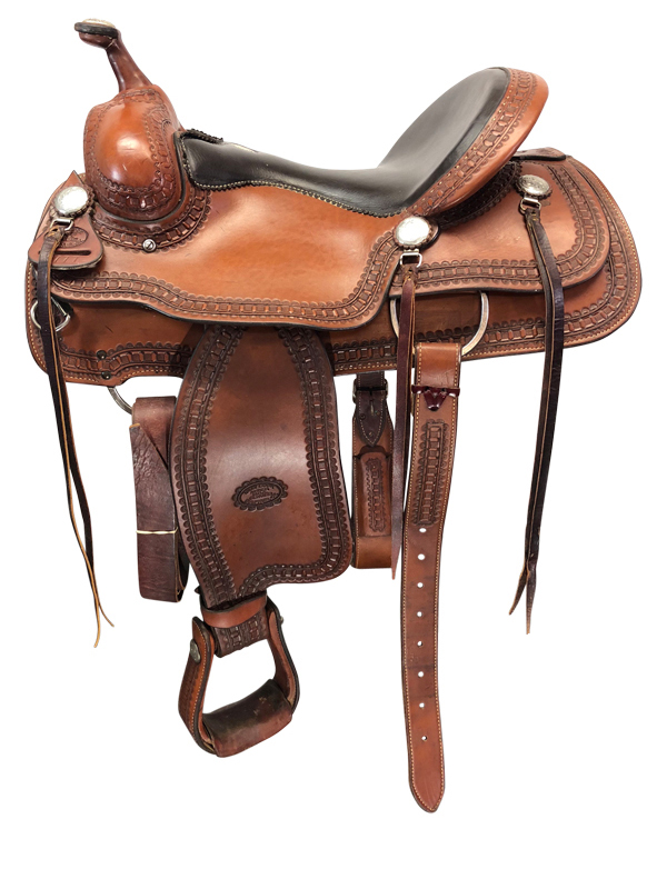 16inch Used Billy Cook Wide Trail Saddle