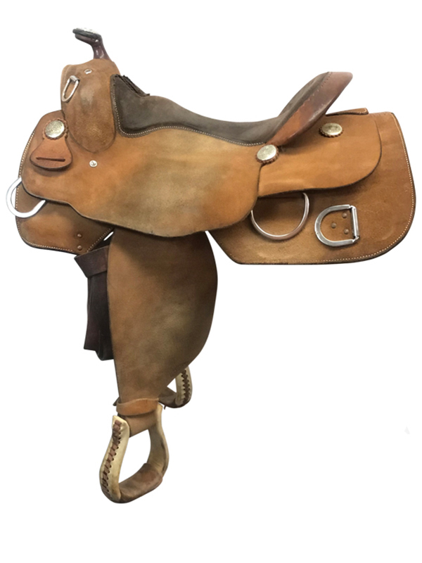 16inch Used Billy Cook Wide Training Saddle 9030
