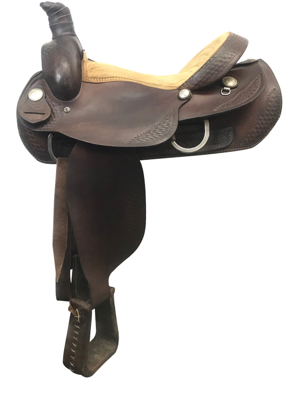 16inch Used Dakota Medium Roping Saddle