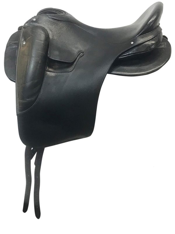 17inch Used Ortho Flex Dressage Saddle
