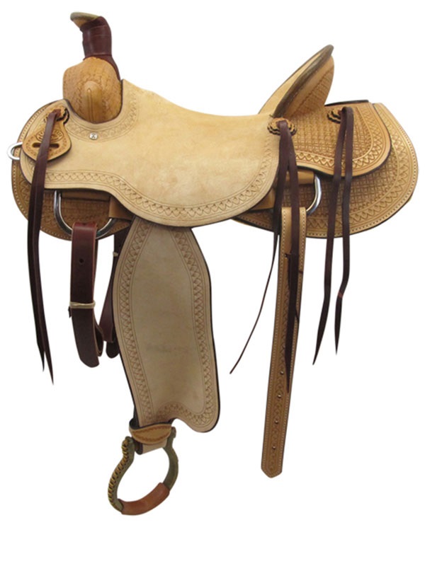 American Saddlery Buckaroo Jr. Youth Roper Saddle