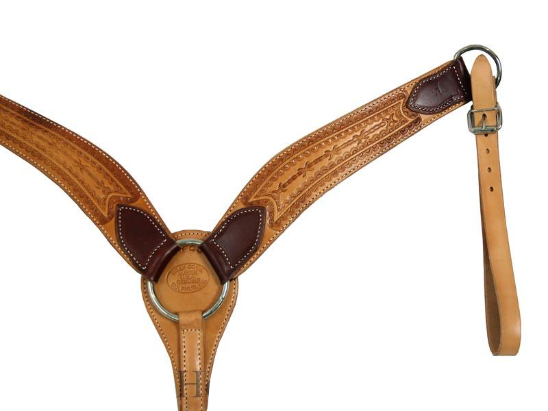 Barbed Wire Roping Breast Strap by Billy Cook