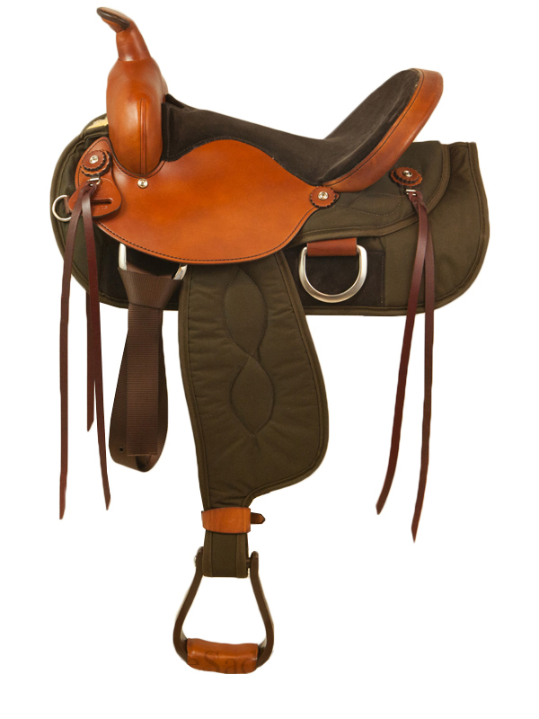 Big Horn Ladies Light Weight Trail Saddle_ Wide Tree