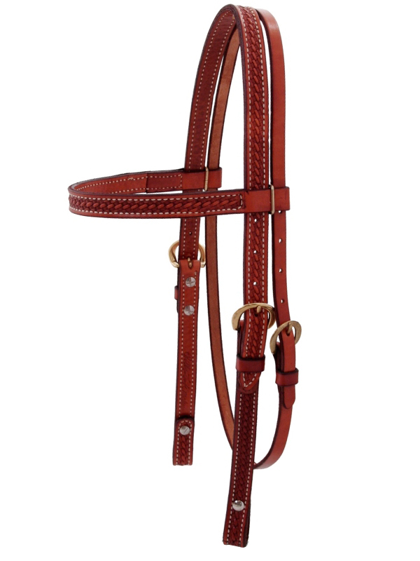 Billy Cook Browband Headstall w/Basketweave