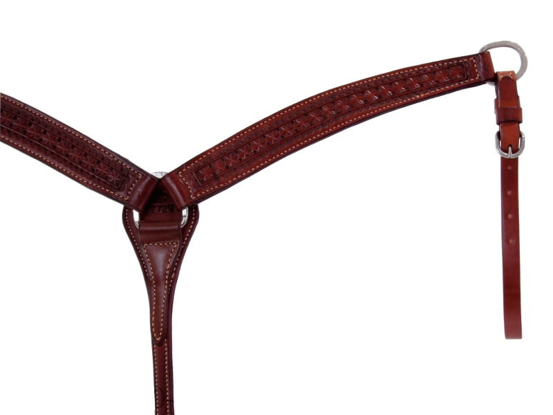 Billy Cook Star Tooled Breastcollar 12-729