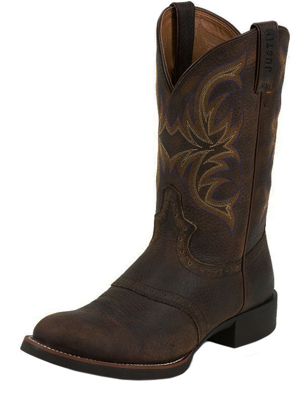Men's Justin Murray Stampede Rawhide Boots 7200