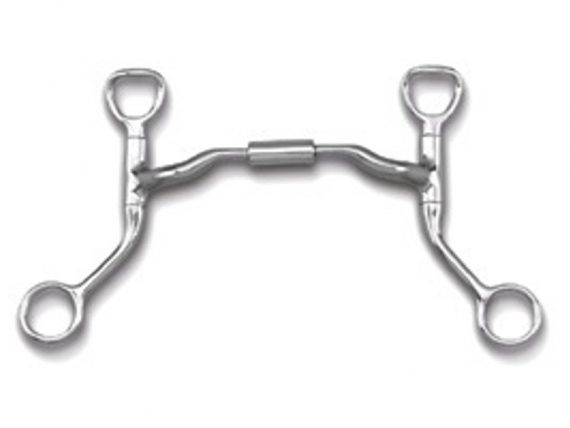 Myler Comfort Low Port Snaffle Bit with HBT Shanks Level 2 89-20045