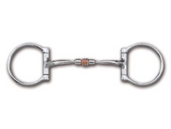 Myler Comfort Snaffle Copper Roller Level 1 Bit 89-18035