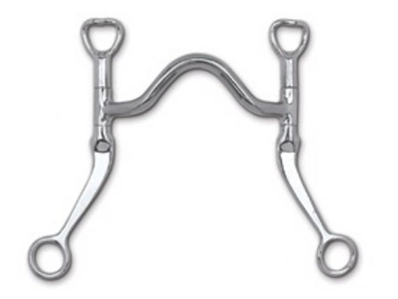 Myler Level 3 Medium Wide Port Sweet Iron Bit 89-11165