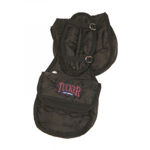 Tucker Saddle Cantle Bag-Tucker Logo-Nylon